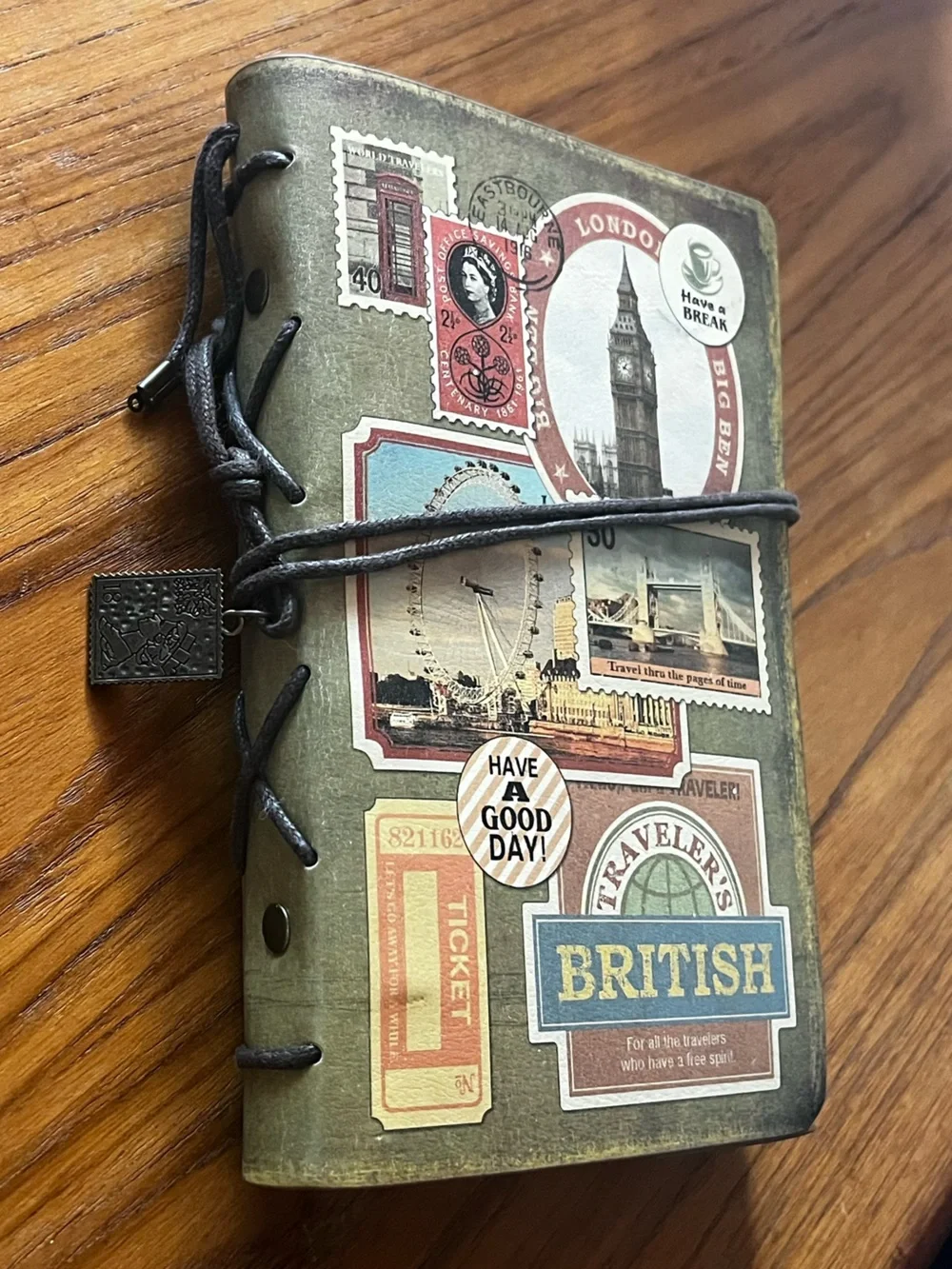 British Traveler Leather Unlined Journal/Sketchbook